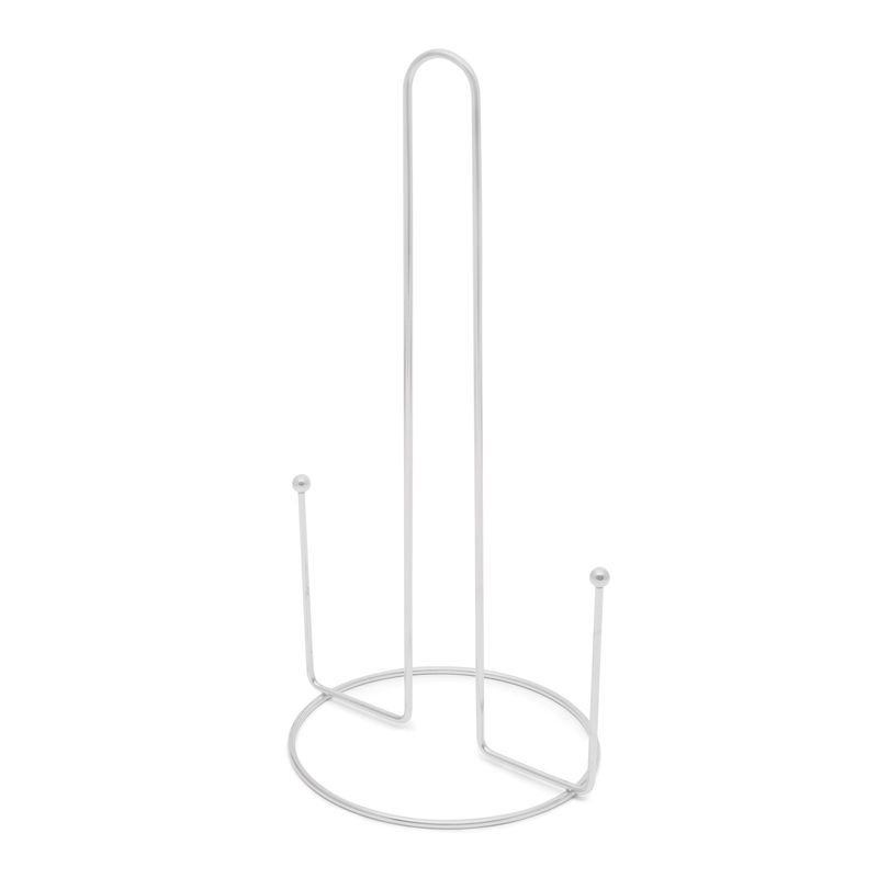Casa si Gradina - Bucatarie si vesela - Organizare si depozitare bucatarie - Suporturi tacamuri si vase - Suport rola hartie bucatarie, inox, 33 cm, stabil, design elegant - Infinity.ro