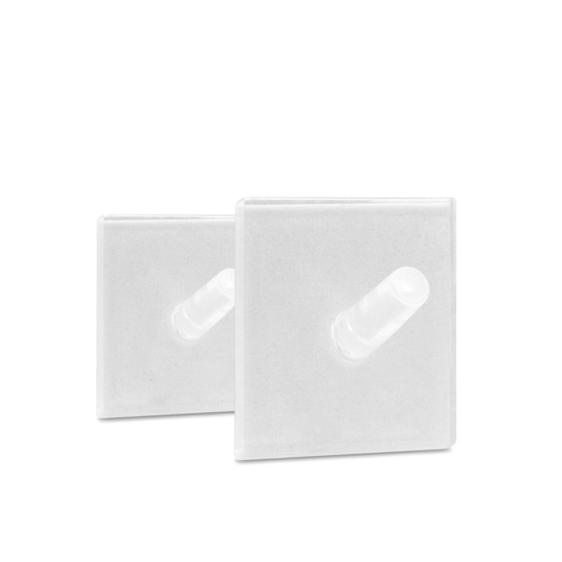 Casa si Gradina - Mobilier - Organizare si depozitare - Cuiere - Suport perete autoadeziv transparent, 5 cm, montaj fara gaurire, polistiren - Infinity.ro