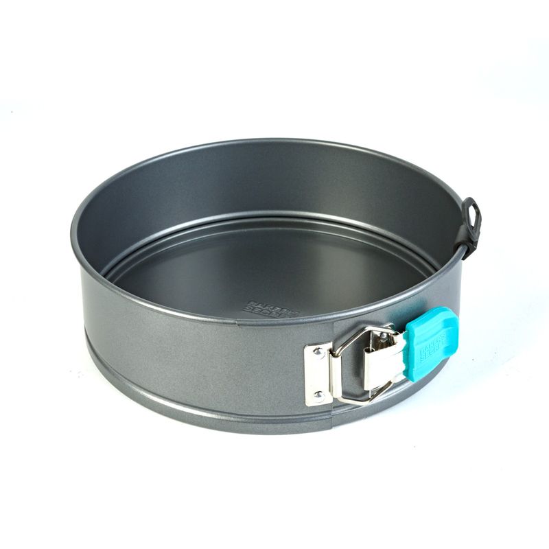 Casa si Gradina - Bucatarie si vesela - Vase pentru gatit - Tavi copt - Tava tort detasabila Baker's Secret, forma rotunda cu inel si invelis antiaderent pentru prajituri si cheesecake, 24 cm - Infinity.ro