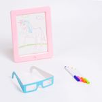 Jucarii, Copii si Bebe - Jucarii si jocuri - Jucarii & jocuri educative - Jocuri si jucarii educative - Tabla de desen magica 3D pentru copii - Infinity.ro