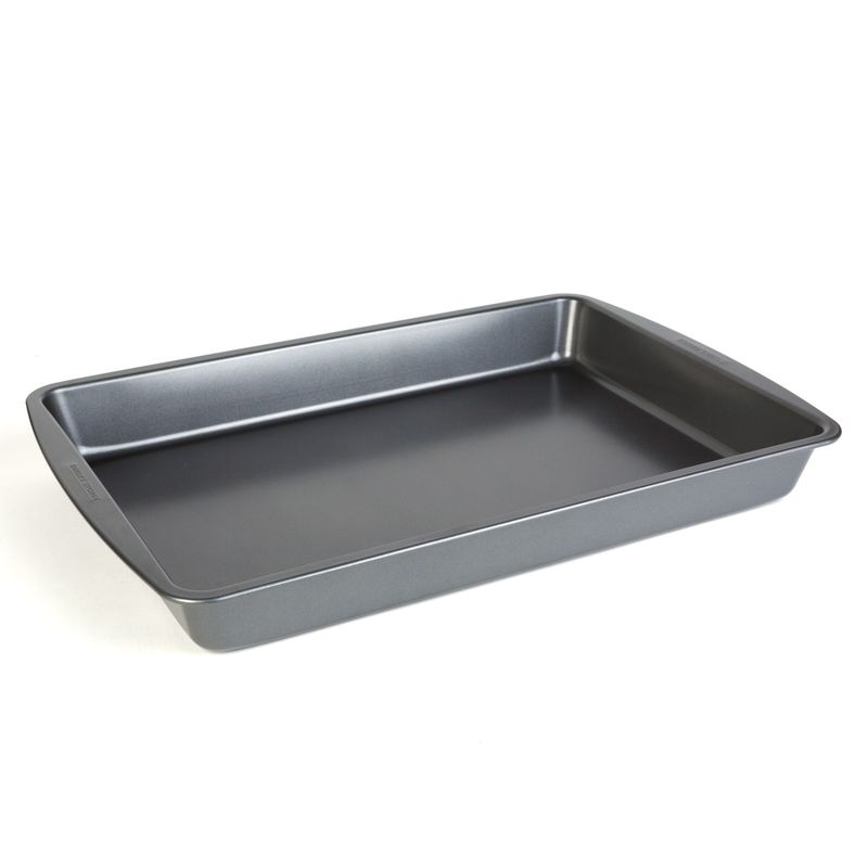 Casa si Gradina - Bucatarie si vesela - Vase pentru gatit - Tavi copt - Tava cuptor Baker's Secret L 47 x 31.5 x 5.1 cm, tava antiaderenta dreptunghiulara pentru prajituri carne si legume - Infinity.ro