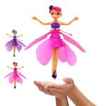 Jucarii, Copii si Bebe - Jucarii si jocuri - Jucarii & jocuri educative - Jucarii interactive - Zana zburatoare roz, reincarcabila USB, jucarie pentru fete, de interior - Infinity.ro
