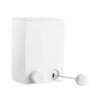 Market - Spalare si intretinere rufe - Uscatoare de rufe si accesorii - Uscator de rufe pentru perete, extensibil, 4,2 m, automat, alb mat, plastic si metal - Infinity.ro