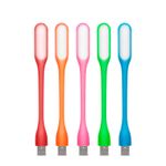 Casa si Gradina - Corpuri si surse de iluminat - Veioze si lampi - Veioze - Lampa de citit LED USB 17 cm, flexibila, silicon, culori multiple, iluminat - Infinity.ro