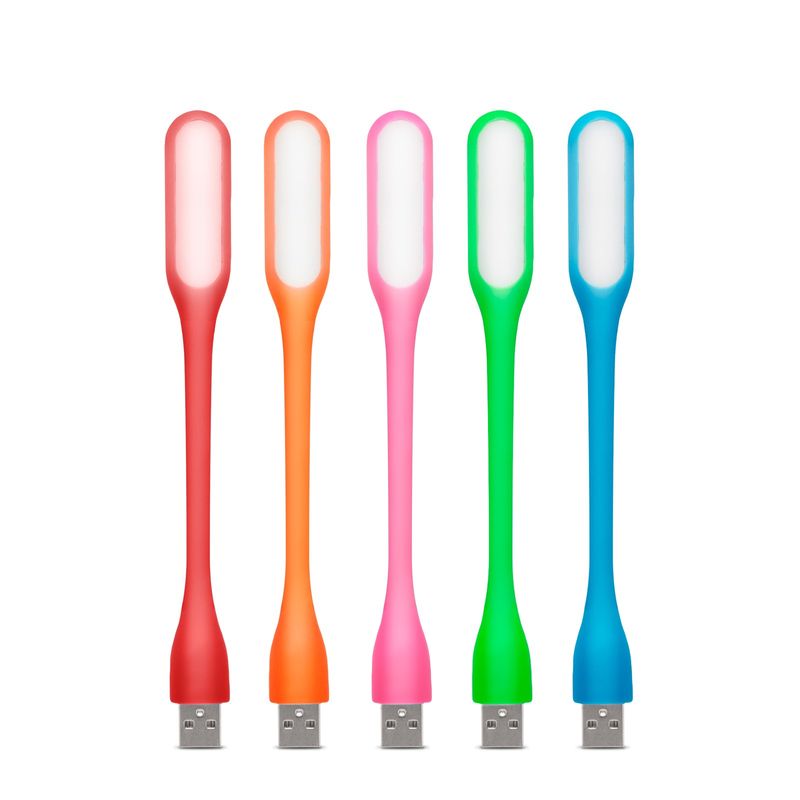 Casa si Gradina - Corpuri si surse de iluminat - Veioze si lampi - Veioze - Lampa de citit LED USB 17 cm, flexibila, silicon, culori multiple, iluminat - Infinity.ro
