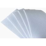 Casa si Gradina - Decoratiuni - DIY - Articole mercerie - Fetru rigid 2mm, set 5 coli A4/20*30cm, alb simplu - Infinity.ro