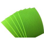 Casa si Gradina - Decoratiuni - DIY - Articole mercerie - Fetru rigid 2mm, set 5 coli A4/20*30cm, verde deschis - Infinity.ro
