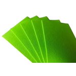 Casa si Gradina - Decoratiuni - DIY - Articole mercerie - Fetru rigid 2mm, set 5 coli A4/20*30cm, verde deschis - Infinity.ro