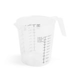 Casa si Gradina - Bucatarie si vesela - Ustensile bucatarie - Ustensile de masurat de bucatarie - Cana masurare 1L, gradatie lichide si ingrediente, cu cioc turnare si maner, plastic - Infinity.ro