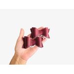 Fashion, accesorii si bijuterii - Copii - Accesorii copii - Accesorii pentru par copii - Fundite pentru fetite FELTLAND din piele artificiala, set 2 buc, 8*4.5cm, visiniu - Infinity.ro
