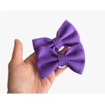 Fashion, accesorii si bijuterii - Copii - Accesorii copii - Accesorii pentru par copii - Fundite de par din fetru pentru fetite FELTLAND, set 2 buc, 9*6cm, mov - Infinity.ro