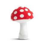 Casa si Gradina - Decoratiuni - Decoratiuni de sezon - Decor ciuperca textila, 16 cm, rosie cu puncte albe - Infinity.ro