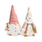 Casa si Gradina - Decoratiuni - Decoratiuni de sezon - Decoratiune Craciun elf scandinav 28 cm, figurina textila, 2 modele - Infinity.ro