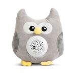 Jucarii, Copii si Bebe - Jucarii si jocuri - Jucarii bebelusi - Jucarii interactive bebelusi - Jucarie plus bufnita cu lumini si muzica, proiector stele, white noise, pentru copii, pe baterii - Infinity.ro