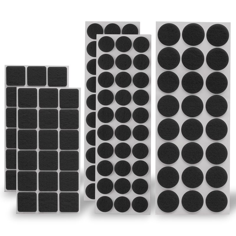 Casa si Gradina - Mobilier - Feronerie si accesorii mobila - Disc autoadeziv din pasla pentru mobilier, alunecare usoara fara zgomot sau zgarieturi, set 36/24/60 buc - Infinity.ro