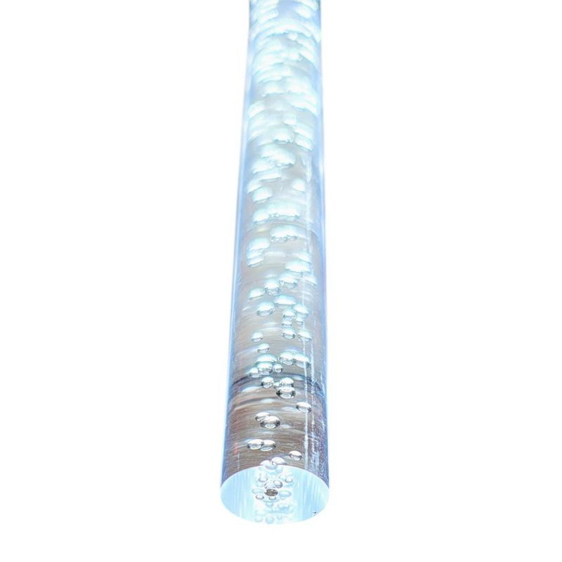 Casa si Gradina - Corpuri si surse de iluminat - Iluminat exterior - Lampi solare - Set 2 Lampi Solare LED Tub cu Bule, Lumina Rece, Inaltime 73cm - Infinity.ro
