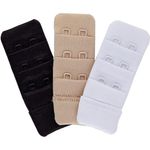 Fashion, accesorii si bijuterii - Femei - Lenjerie si pijamale femei - Lenjerie intima femei - Extensie sutien, doua randuri, 3 trepte reglaj, poliester, negru alb bej - Infinity.ro