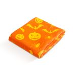 Market - Curatenie si intretinere casa - Produse bucatarie - Lavete si bureti - Laveta microfibra, 60x40 cm, portocaliu model Halloween - Infinity.ro