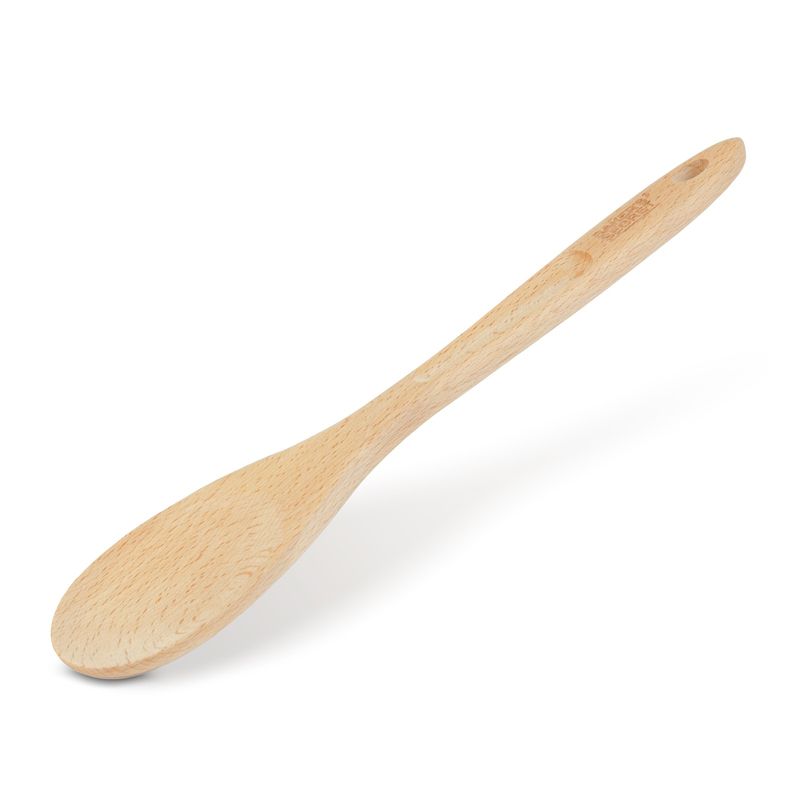 Casa si Gradina - Bucatarie si vesela - Ustensile bucatarie - Polonice, linguri si clesti de bucatarie - Lingura bucatarie lemn Baker's Secret 33 cm fag, lingura gatit rezistenta pentru amestecare si servire - Infinity.ro