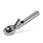 Casa si Gradina - Bucatarie si vesela - Ustensile bucatarie - Polonice, linguri si clesti de bucatarie - Lingura inghetata Baker's Secret inox 19 cm, cu mecanism eliberare pentru portii perfecte si servire usoara - Infinity.ro