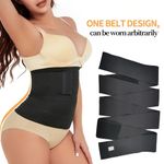 Fashion, accesorii si bijuterii - Femei - Lenjerie si pijamale femei - Lenjerie intima femei - Banda modelatoare corp, pentru femei, 280 x 10 cm, elastic, negru - Infinity.ro