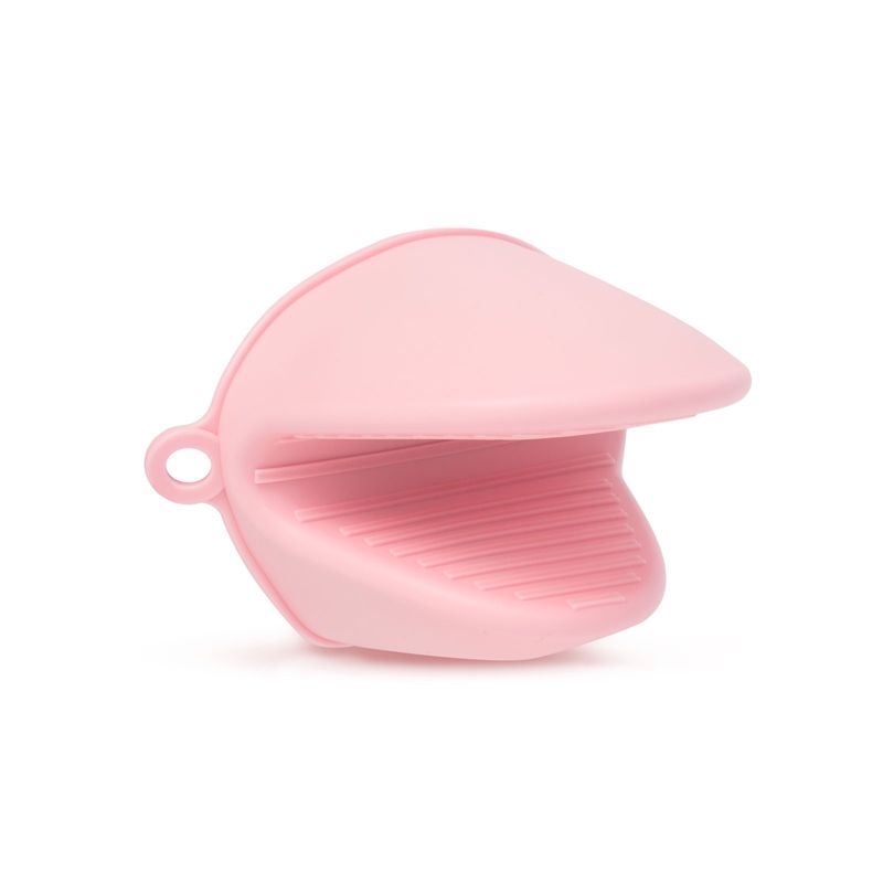 Casa si Gradina - Textile si covoare - Textile bucatarie - Manusi bucatarie - Manusa silicon pentru vase fierbinti, antiderapanta, protectie termica, roz - Infinity.ro