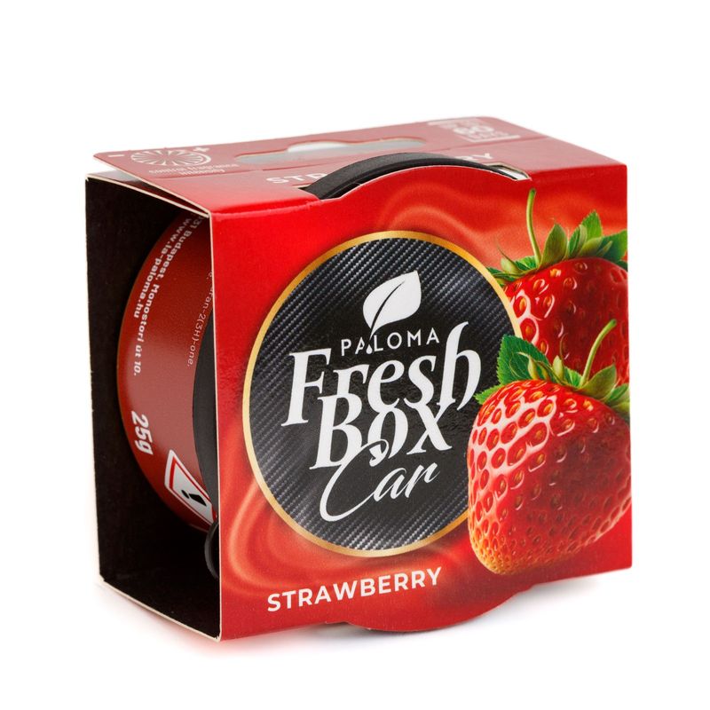 Auto si Moto - Intretinere auto - Odorizante auto - Odorizant Auto Paloma Fresh Box Strawberry, 25 g, pentru Suport Pahar - Infinity.ro