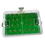 Sport si Outdoor - Alte sporturi - Mese fusball - Mini fotbal de masa, 50 x 36 x 5 cm, 2 echipe, 22 jucatori, plastic si metal - Infinity.ro