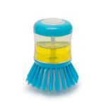 Market - Curatenie si intretinere casa - Produse bucatarie - Lavete si bureti - Perie vase cu rezervor detergent 55 ml, dozare integrata, peri duri - Infinity.ro