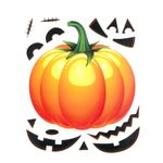 Casa si Gradina - Decoratiuni - Decoratiuni de sezon - Autocolante Halloween fereastra, model dovleac, 15 piese - Infinity.ro