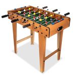 Sport si Outdoor - Alte sporturi - Mese fusball - Masa de fotbal, mini foosball, 69 x 37 x 62 cm, 2-4 jucatori, MDF, metal, plastic - Infinity.ro