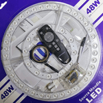 Casa si Gradina - Corpuri si surse de iluminat - Becuri si tuburi neon - Becuri - Modul LED 48W 220V rezerva pentru aplica  cu 3 Culori si  telecomanda - Infinity.ro