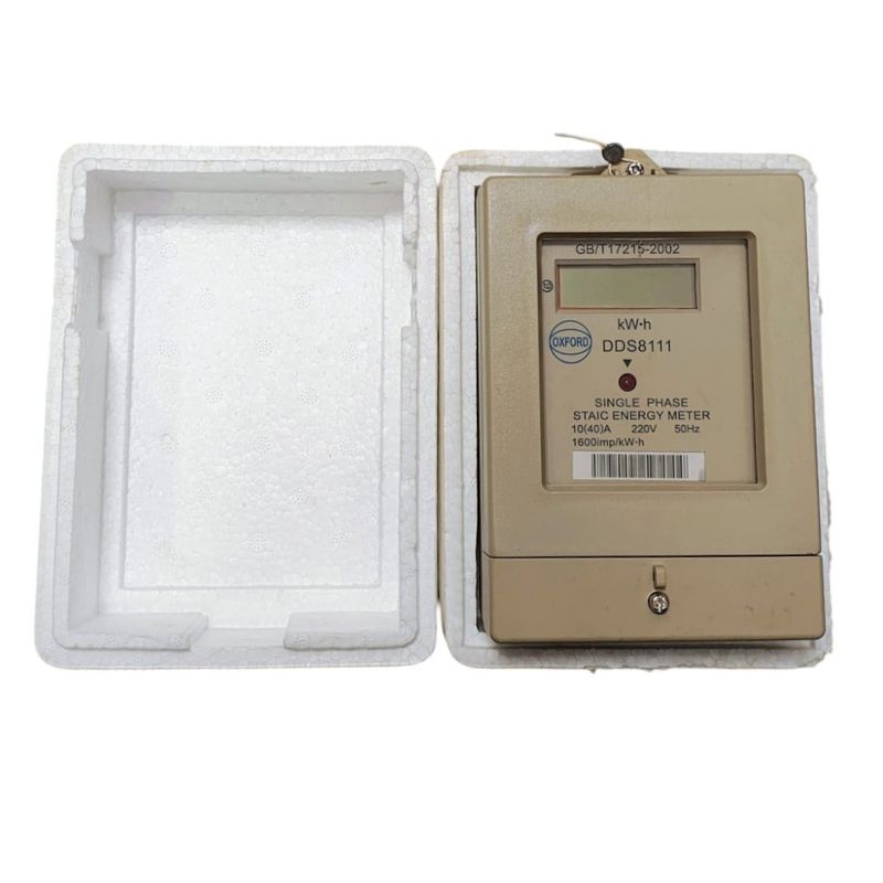 Casa si Gradina - Electrice - Accesorii electrice - Aparate de masura si control - Contor electric monofazic DDS8111, 10(40)A, 220V, 50Hz, pentru masurarea consumului de energie electrica - Infinity.ro