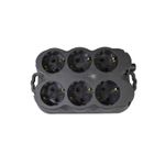 Casa si Gradina - Electrice - Accesorii electrice - Prelungitoare, triple, fise - Cap prelungitor 6 posturi , cauciuc (shuko) Atra - Infinity.ro