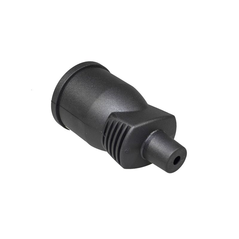 Casa si Gradina - Electrice - Accesorii electrice - Accesorii prize si intrerupatoare - Cupla cauciuc Atra , IP44, neagra, cu contact protectie, 16 A, 250 V - Infinity.ro