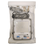 Casa si Gradina - Corpuri si surse de iluminat - Iluminat exterior - Lampi solare - Proiect solar 100W cu panou solar separat senzor crepuscular si functii multiple DX-66100 - Infinity.ro