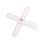 Casa si Gradina - Corpuri si surse de iluminat - Plafoniere, aplice si spoturi - Lampa LED cu 4 brate mobile ajustabile tip ventilator 36w 6000k - Infinity.ro