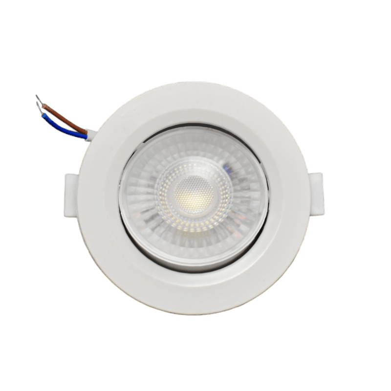 Casa si Gradina - Corpuri si surse de iluminat - Plafoniere, aplice si spoturi - Spot LED 7 W , orientabil ,lumina rece 6500 k , incastrabil in diametru de 70mm,220V - Infinity.ro