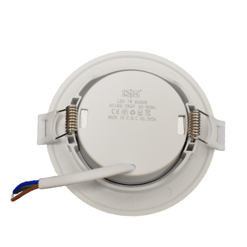 Casa si Gradina - Corpuri si surse de iluminat - Plafoniere, aplice si spoturi - Spot LED 7 W , orientabil ,lumina rece 6500 k , incastrabil in diametru de 70mm,220V - Infinity.ro