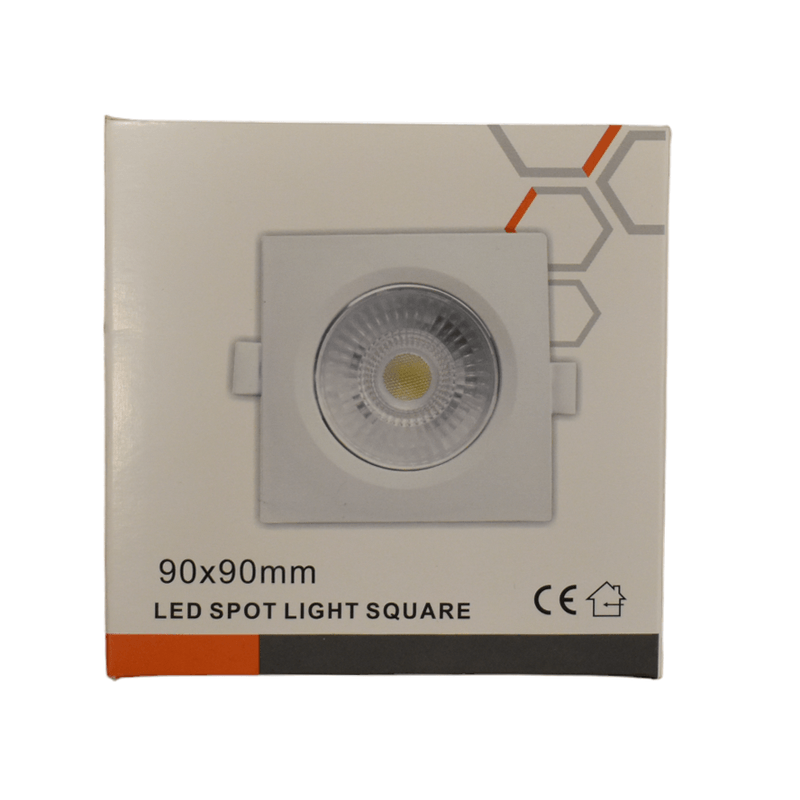 Casa si Gradina - Corpuri si surse de iluminat - Plafoniere, aplice si spoturi - Spot LED 7 W , orientabil ,lumina rece 6500 k , incastrabil in diametru de 70mm,220V - Infinity.ro