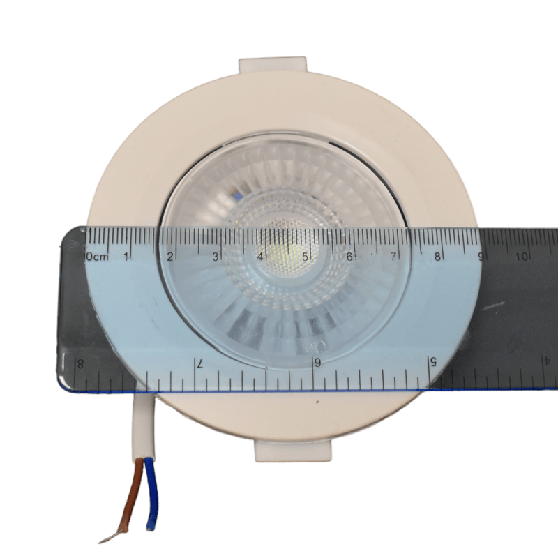 Casa si Gradina - Corpuri si surse de iluminat - Plafoniere, aplice si spoturi - Spot LED 7 W , orientabil ,lumina rece 6500 k , incastrabil in diametru de 70mm,220V - Infinity.ro