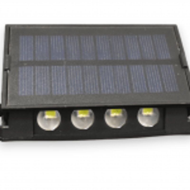 Casa si Gradina - Corpuri si surse de iluminat - Plafoniere, aplice si spoturi - Aplica de perete solara lumina verde LH-799 80W - Infinity.ro