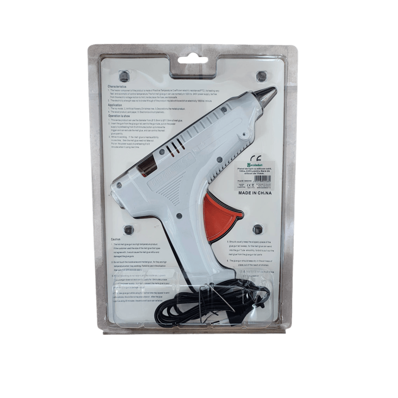 Casa si Gradina - Constructii - Scule electrice si accesorii - Pistoale de lipit - Pistol de Lipit cu Silicon Cald 100W, 220V, pentru Bare Silicon 11 mm - Infinity.ro