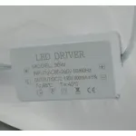 Casa si Gradina - Corpuri si surse de iluminat - Plafoniere, aplice si spoturi - Aplica rotunda de exterior cu led 36 W lumina calda - Infinity.ro