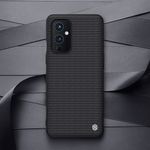 Laptop, Telefoane si Tablete - Telefoane mobile si accesorii - Accesorii Telefoane - Huse telefoane - Husa Nillkin Textured Case - Ofera stil si protectie neagra pentru OnePlus 9 cu spate textil din nylon, compatibila cu PC si TPU - Infinity.ro