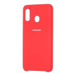 Laptop, Telefoane si Tablete - Telefoane mobile si accesorii - Accesorii Telefoane - Huse telefoane - Husa din silicon moale pentru protectie spate, conceputa pentru Samsung Galaxy A20/A30, bumper ultraslim, disponibila in culoarea rosie - Infinity.ro
