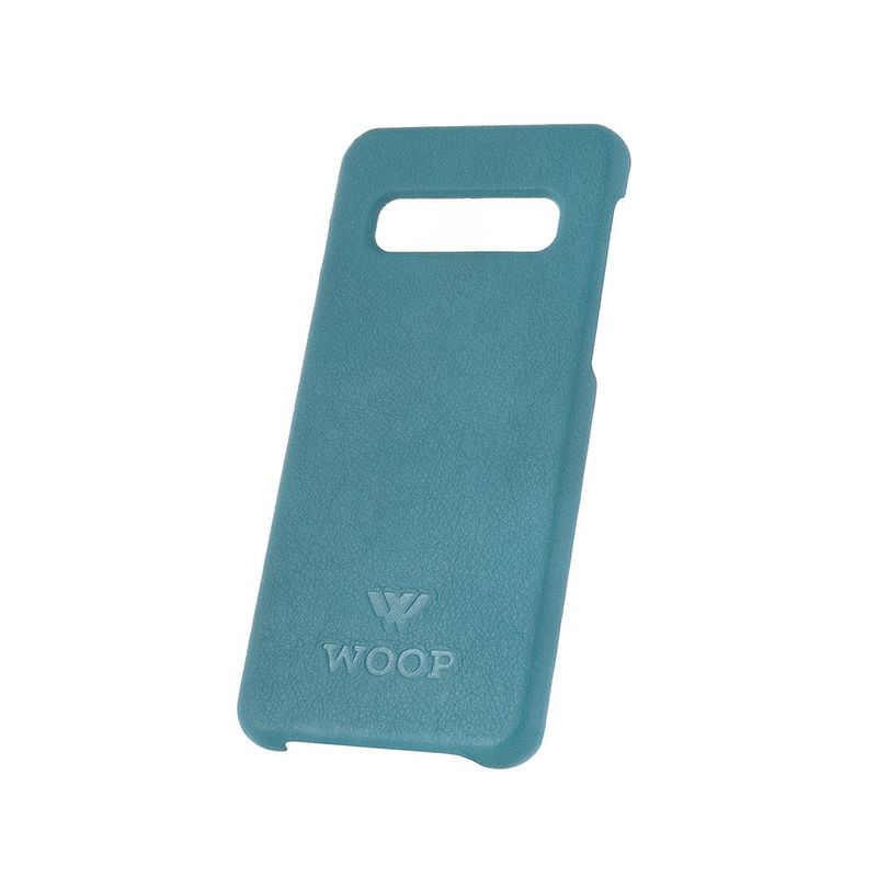 Laptop, Telefoane si Tablete - Telefoane mobile si accesorii - Accesorii Telefoane - Huse telefoane - Husa de protectie Albastru Ocean pentru Samsung Galaxy S10, realizata din piele naturala si echipata cu un bumper de protecti - Infinity.ro