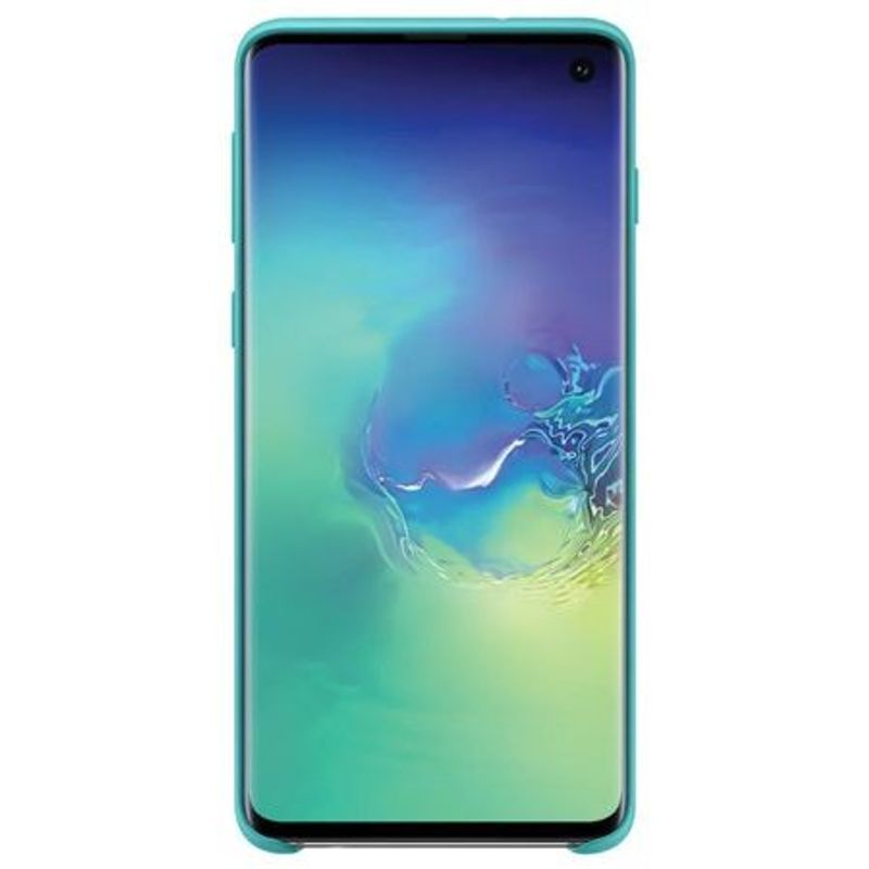 Laptop, Telefoane si Tablete - Telefoane mobile si accesorii - Accesorii Telefoane - Huse telefoane - Husa siliconica moale de protectie pentru partea din spate, potrivita pentru Samsung Galaxy S10, bumper ultrasubtire, culoare Bleu - Infinity.ro