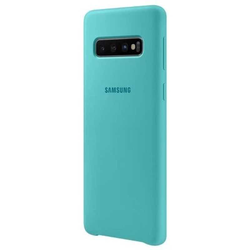 Laptop, Telefoane si Tablete - Telefoane mobile si accesorii - Accesorii Telefoane - Huse telefoane - Husa siliconica moale de protectie pentru partea din spate, potrivita pentru Samsung Galaxy S10, bumper ultrasubtire, culoare Bleu - Infinity.ro
