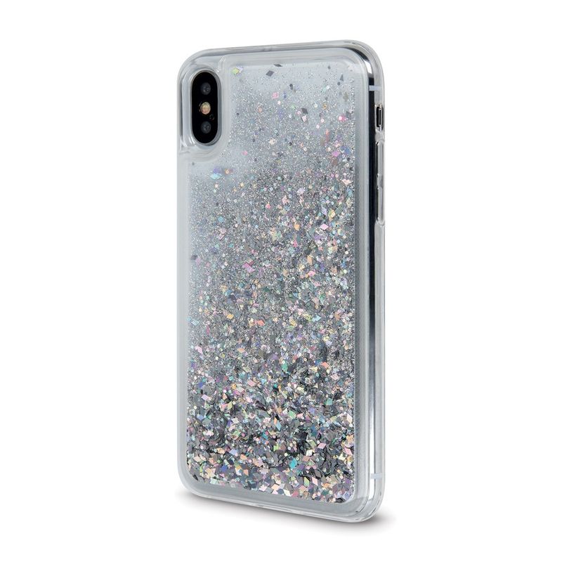Laptop, Telefoane si Tablete - Telefoane mobile si accesorii - Accesorii Telefoane - Huse telefoane - Husa de protectie Liquid Sparkle pentru Samsung Galaxy A42 5G, bumper, Argintiu - O aparitie sclipitoare pentru telefonul tau - Infinity.ro